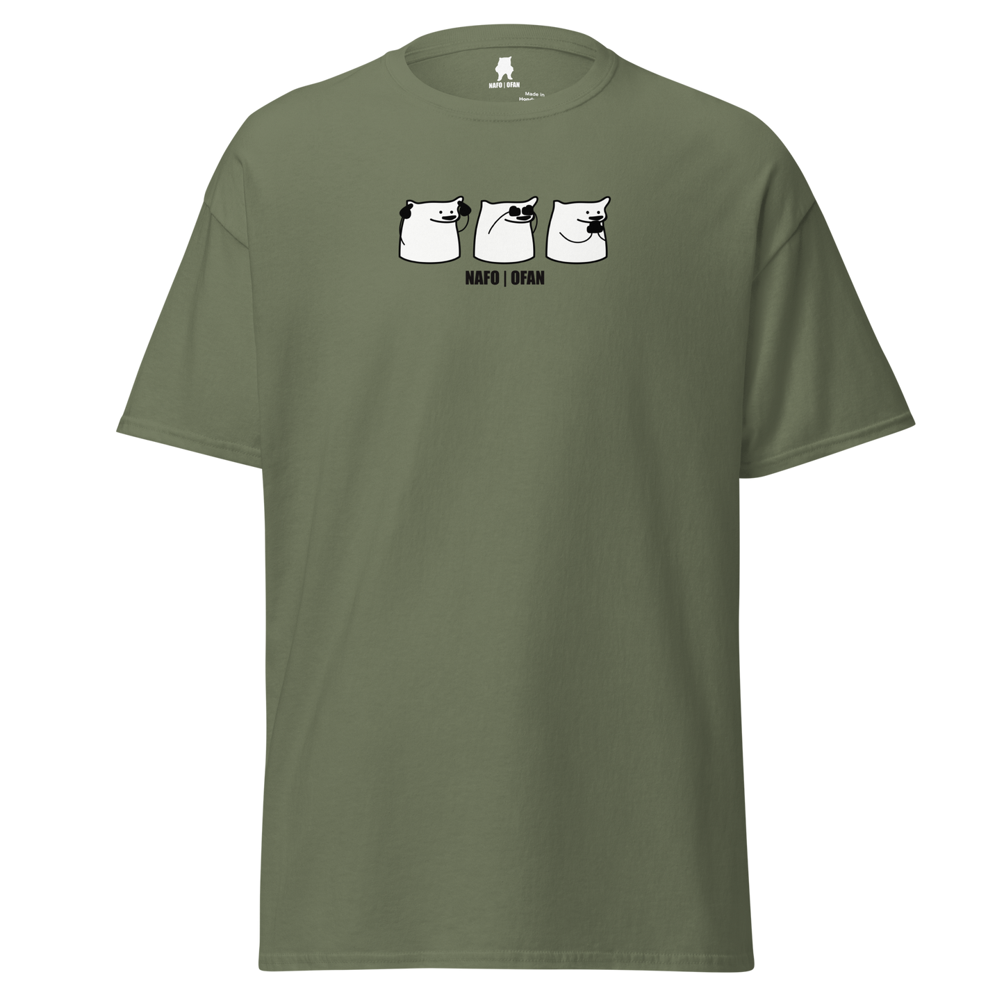 NAFO Hear No Evil, See No Evil, Speak No Evil T-Shirt