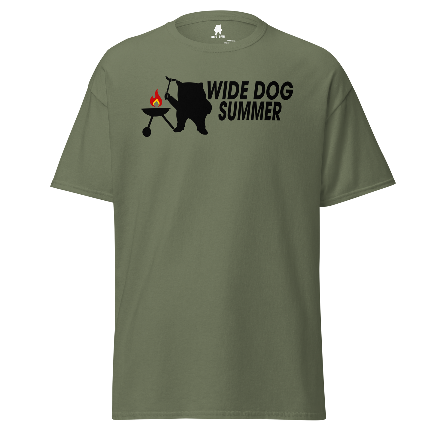 Wide Dog Summer T-Shirt