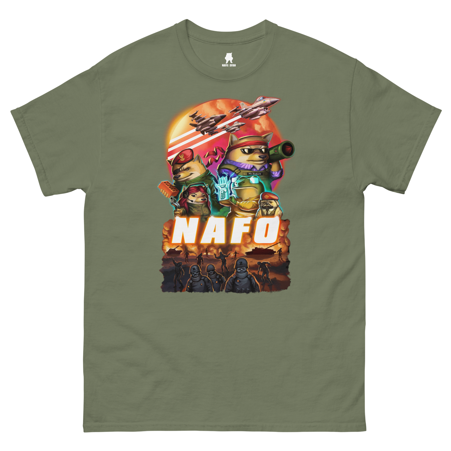 NAFO x Grandpa Yurko NAFO Squad T-Shirt