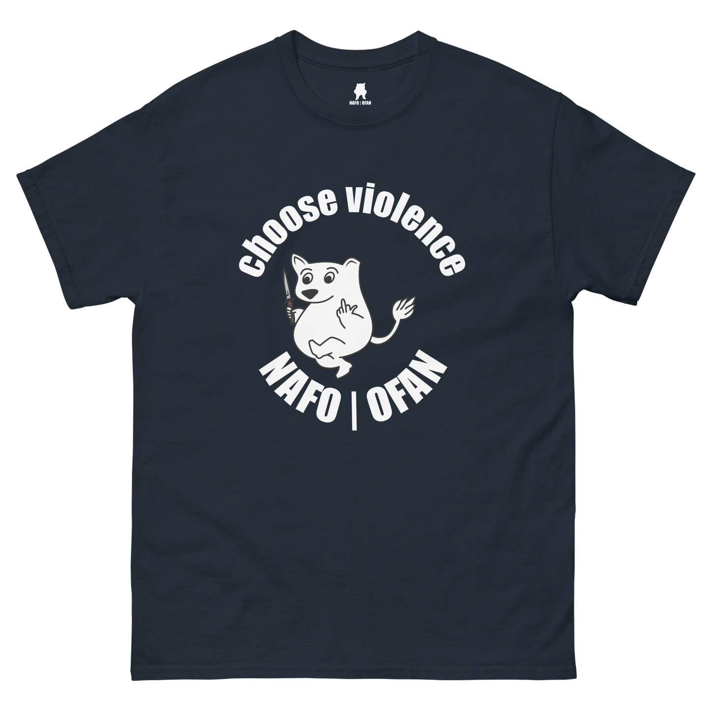 NAFO Choose Violence T-Shirt