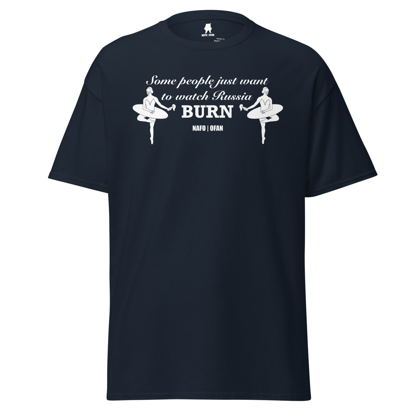 NAFO Watch Russia Burn T-Shirt
