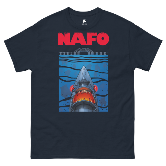 NAFO x Grandpa Yurko Shark Drone T-Shirt