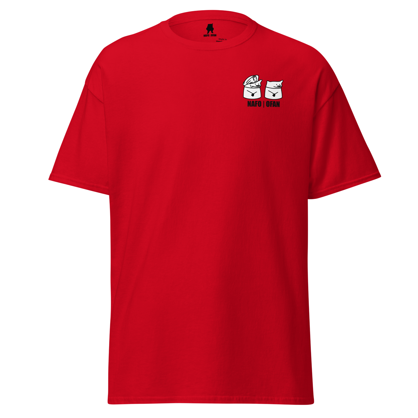 NAFO Fella Sock Character T-Shirt