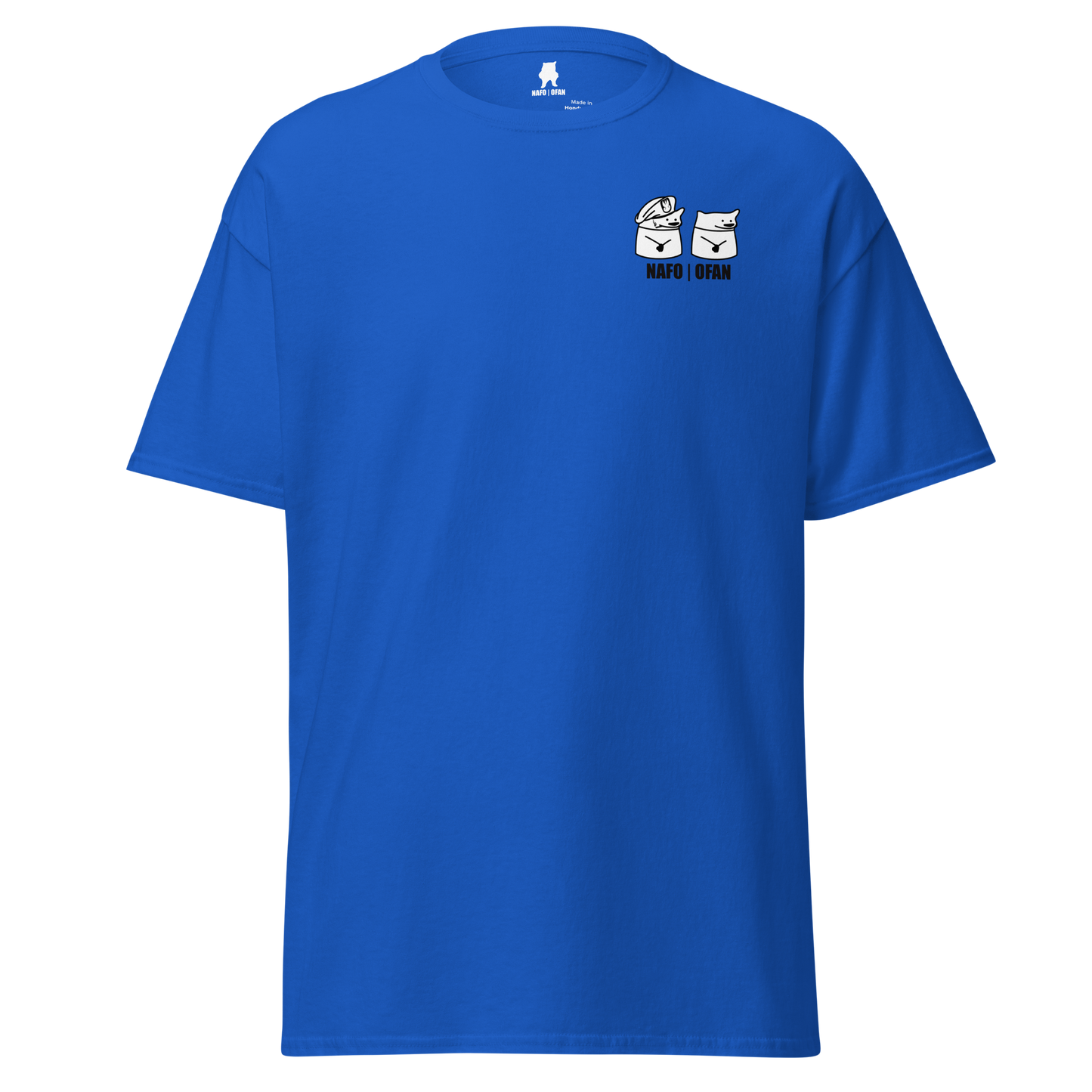 NAFO Fella Sock Character T-Shirt