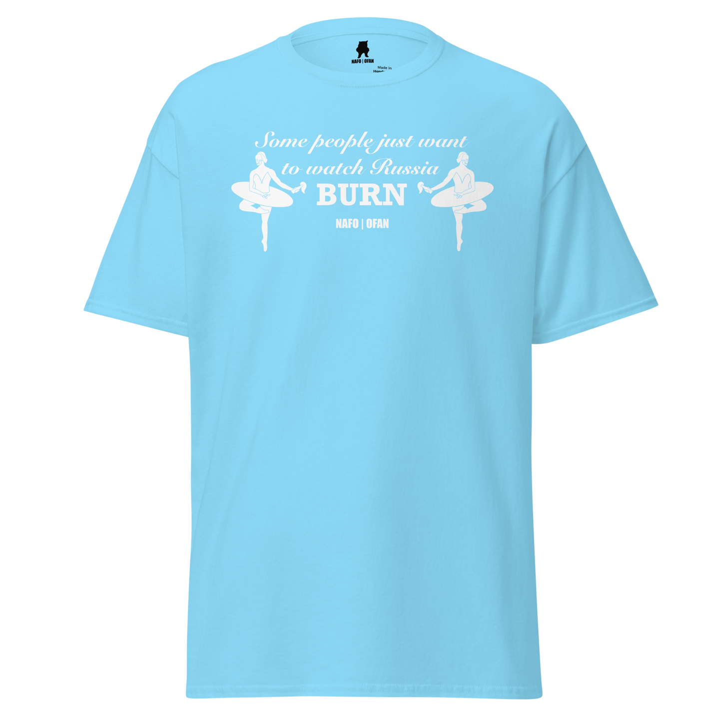NAFO Watch Russia Burn T-Shirt