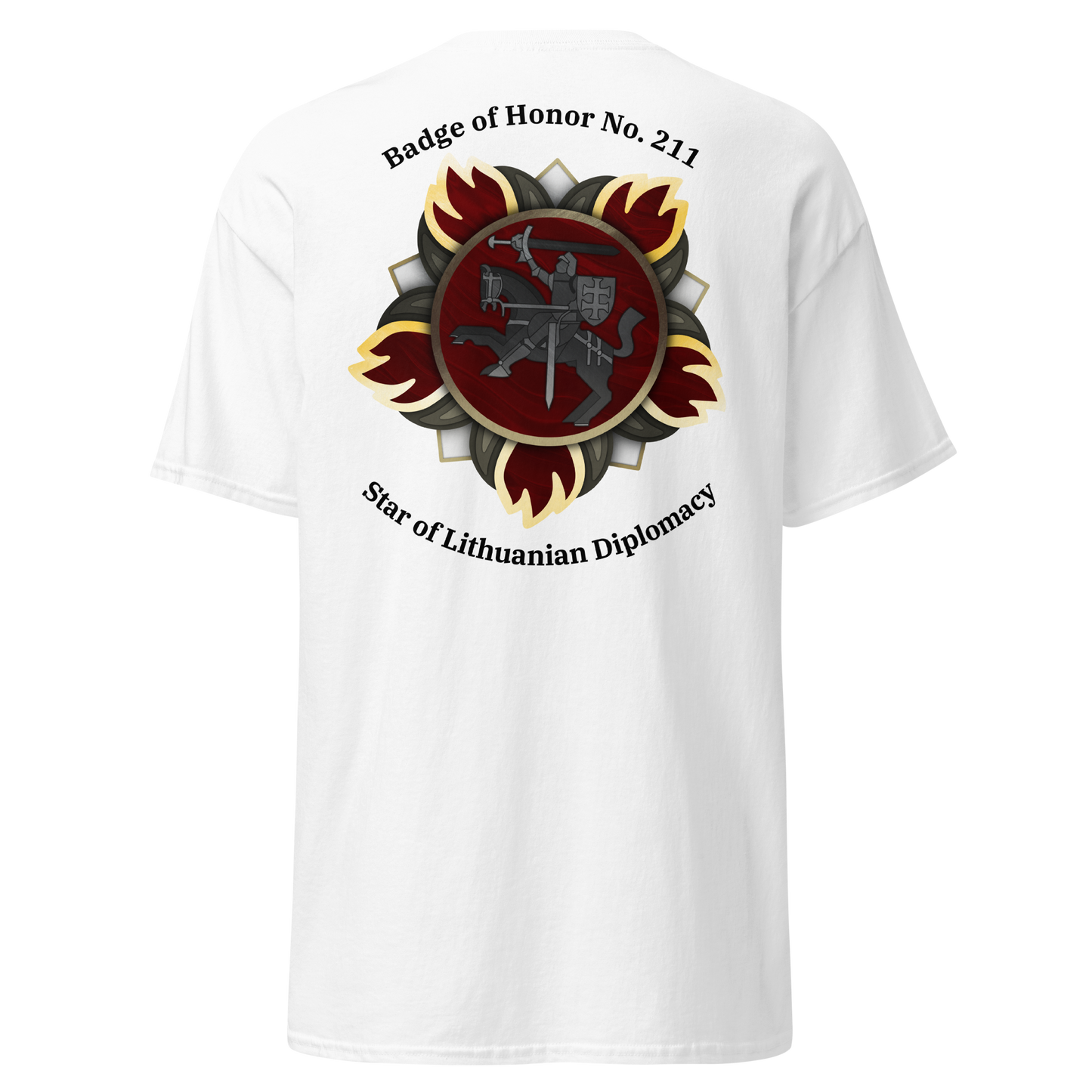NAFO Star of Diplomacy Recipient T-Shirt