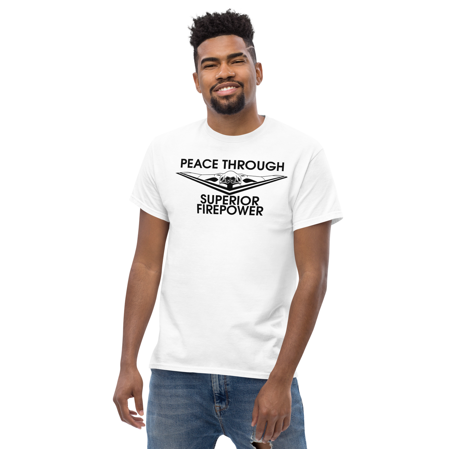 NAFO Peace Through Superior Fire Power T-Shirt