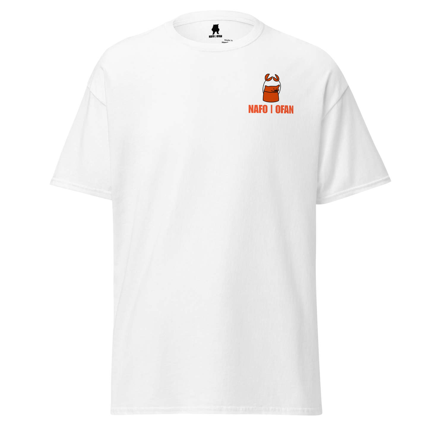 NAFO Crab Fella Sock Character T-Shirt