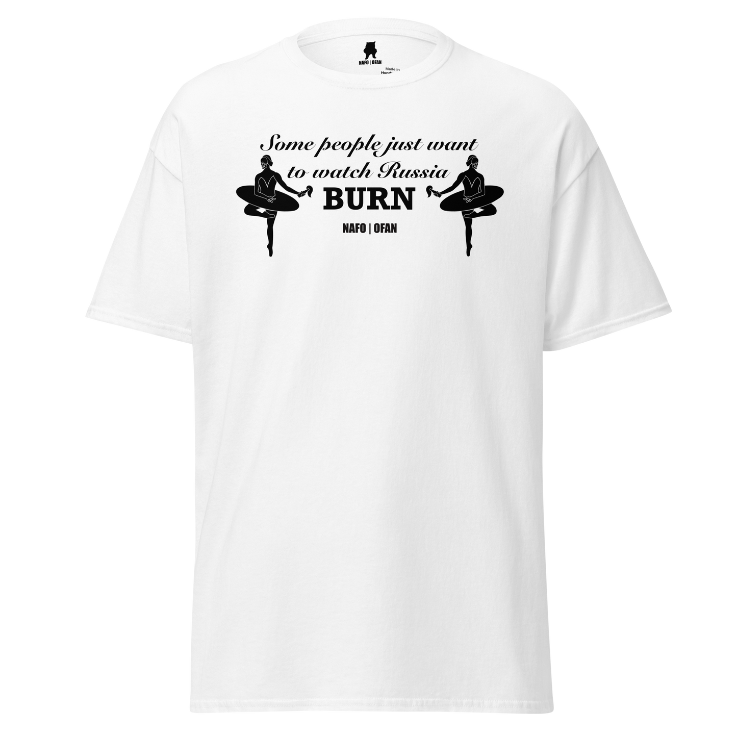 NAFO Watch Russia Burn T-Shirt