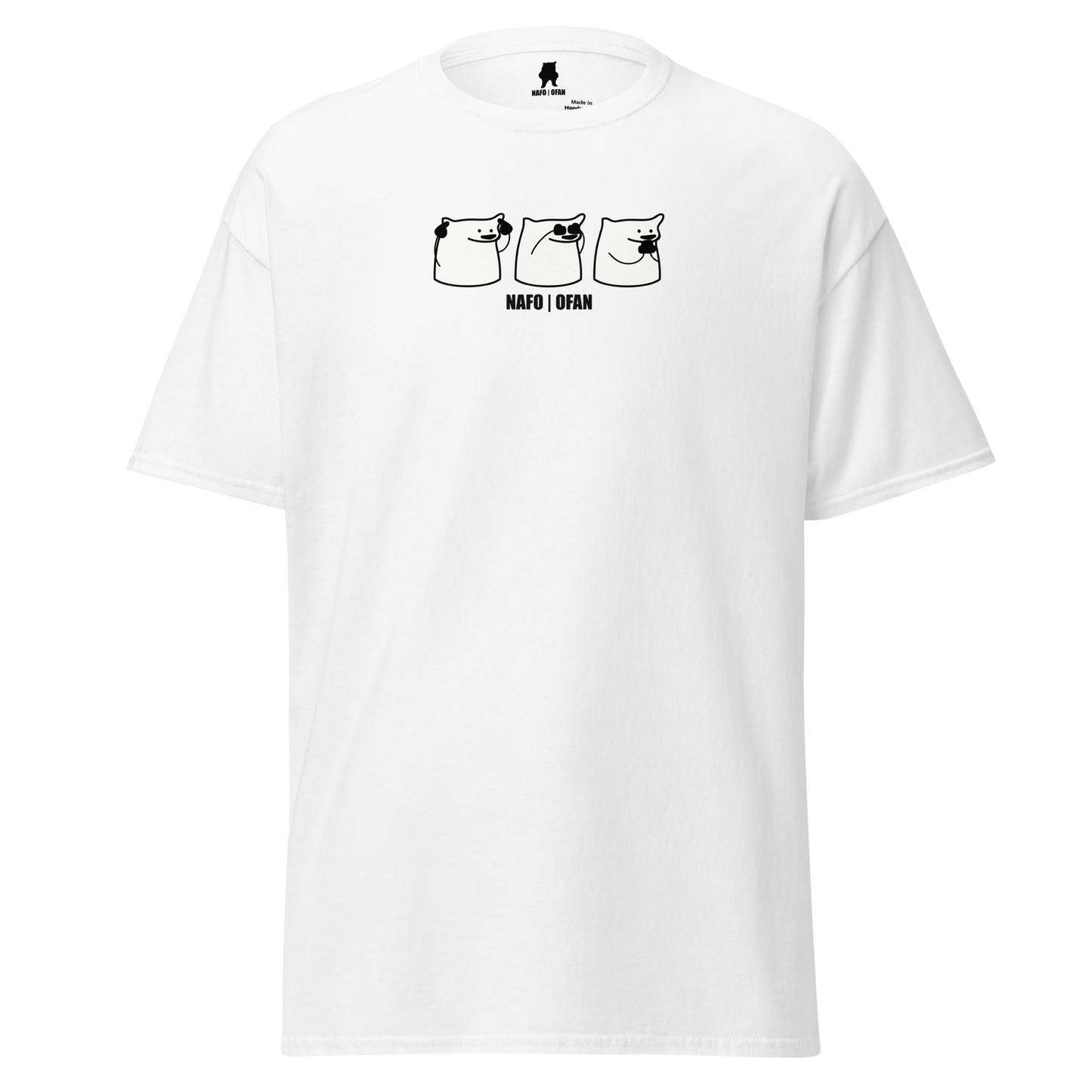NAFO Hear No Evil, See No Evil, Speak No Evil T-Shirt
