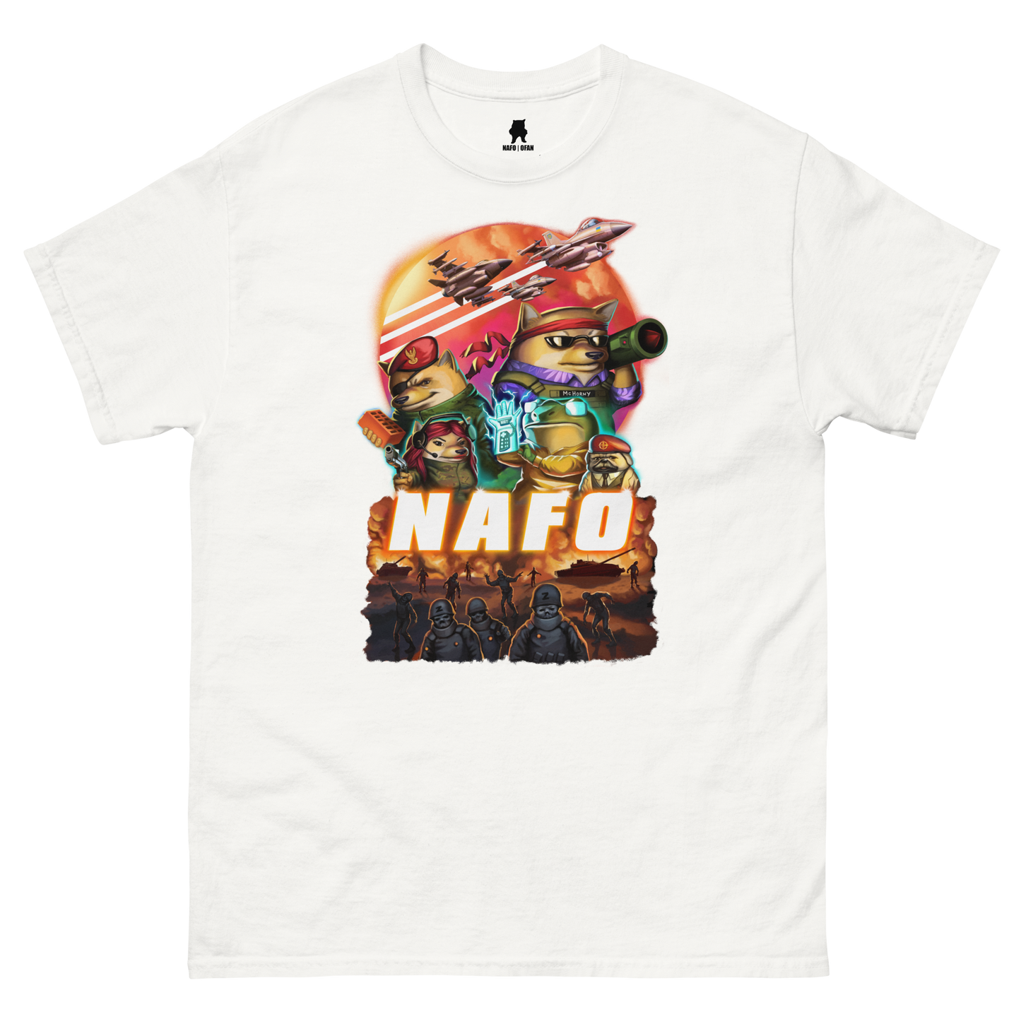 NAFO x Grandpa Yurko NAFO Squad T-Shirt