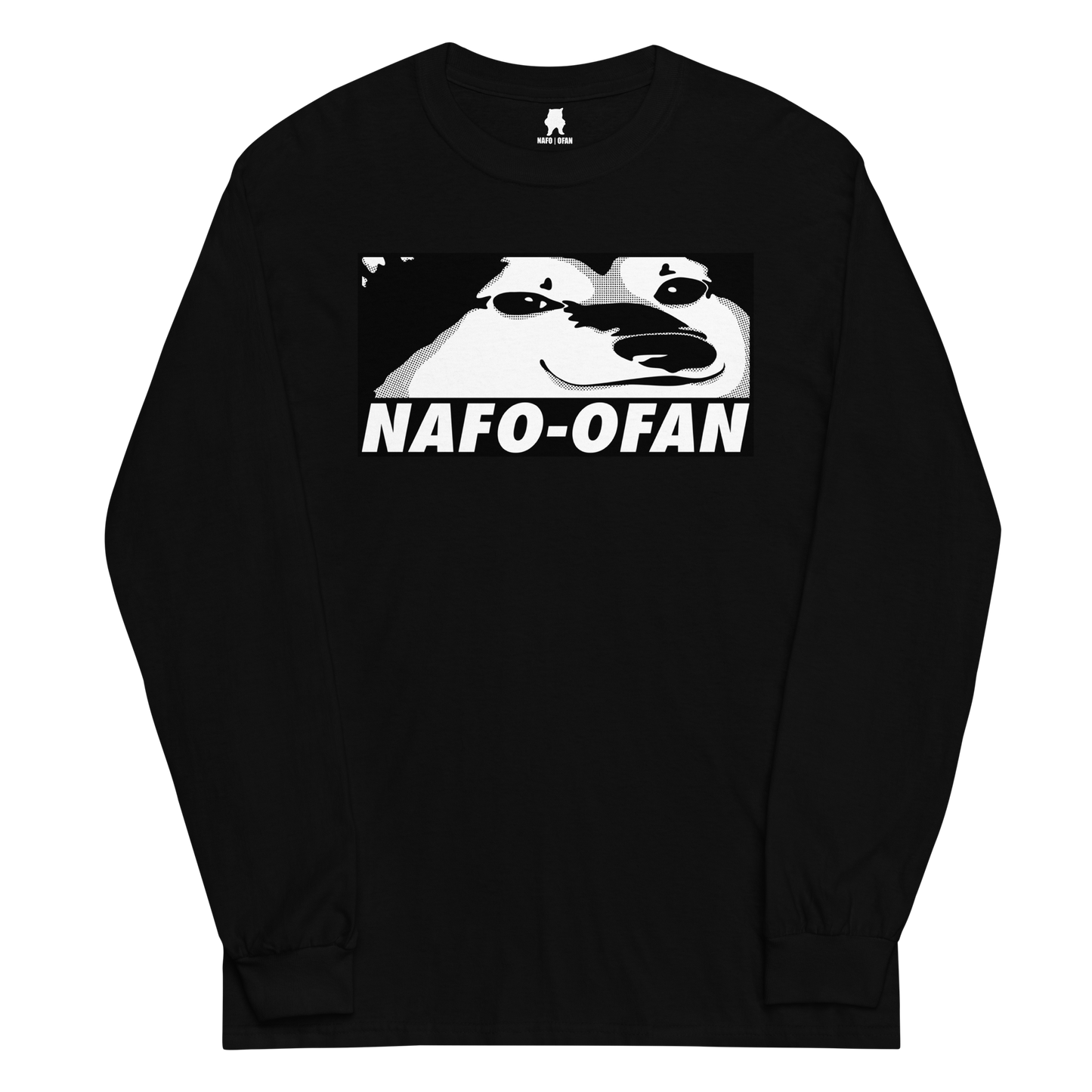 NAFO Comic Book Fella Long Sleeve Shirt