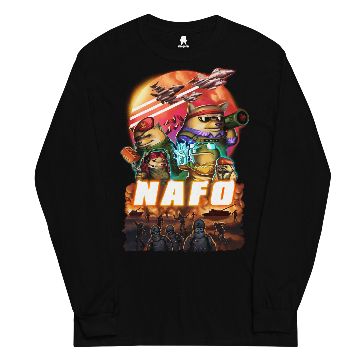 NAFO x Grandpa Yurko NAFO Squad Long Sleeve