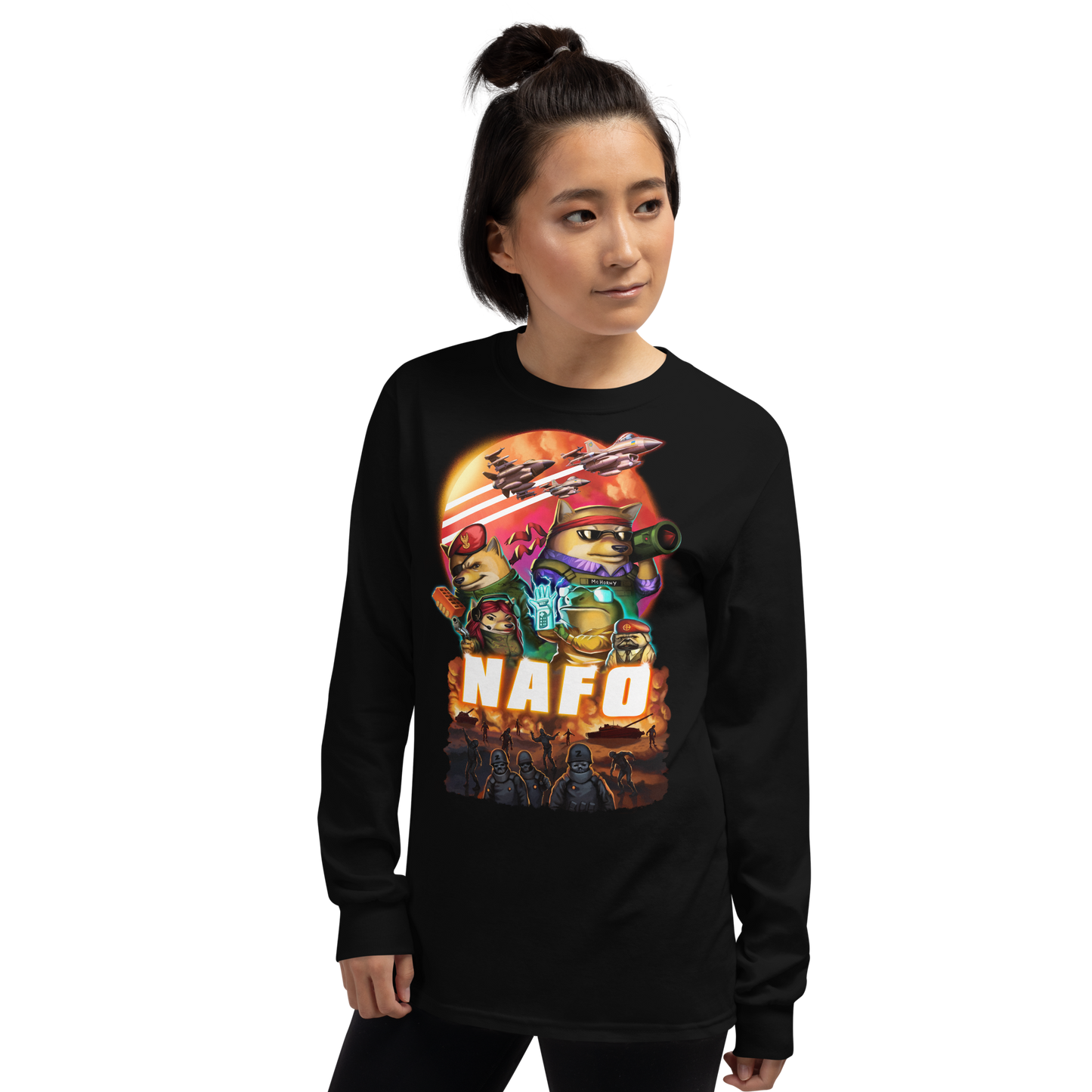 NAFO x Grandpa Yurko NAFO Squad Long Sleeve