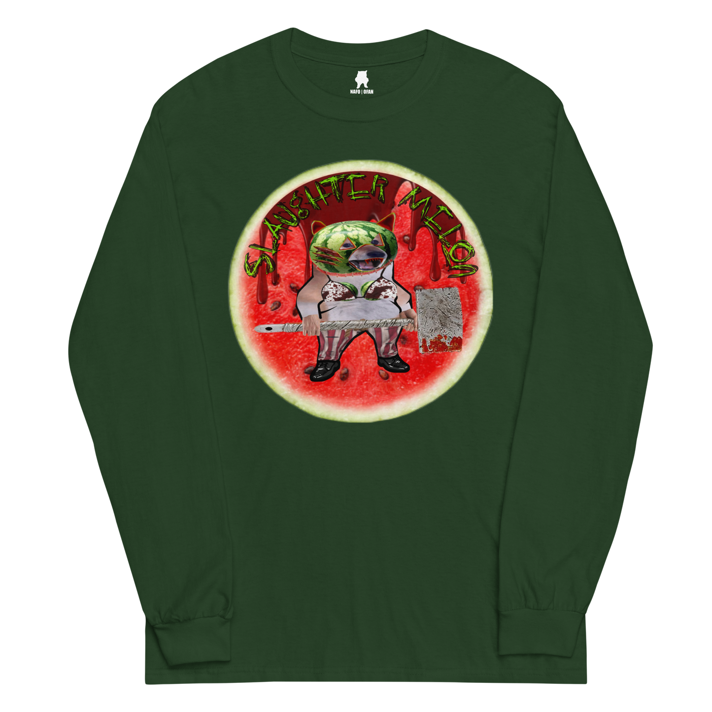 NAFO Slaughter Melon Long Sleeve T-Shirt