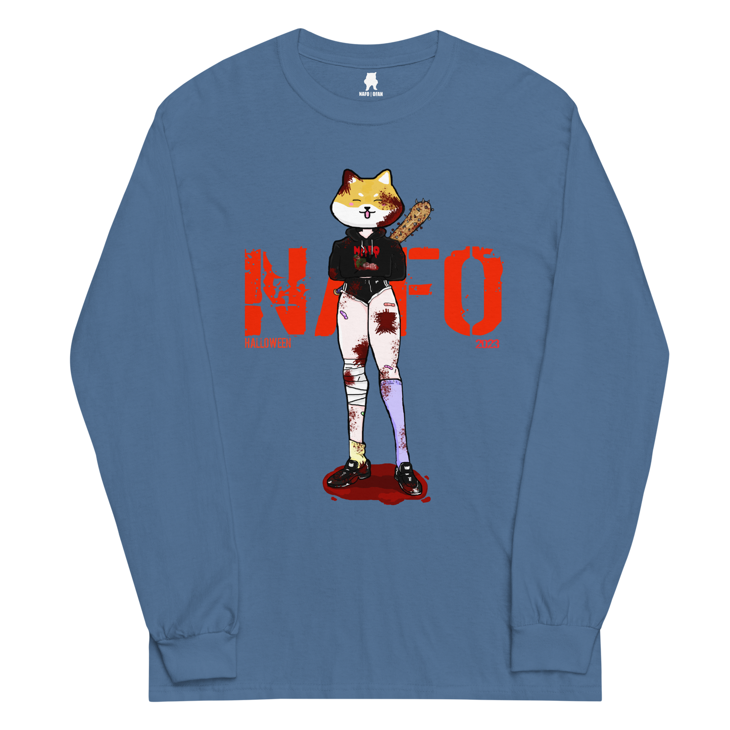 NAFO Take a Swing Long Sleeve T-Shirt