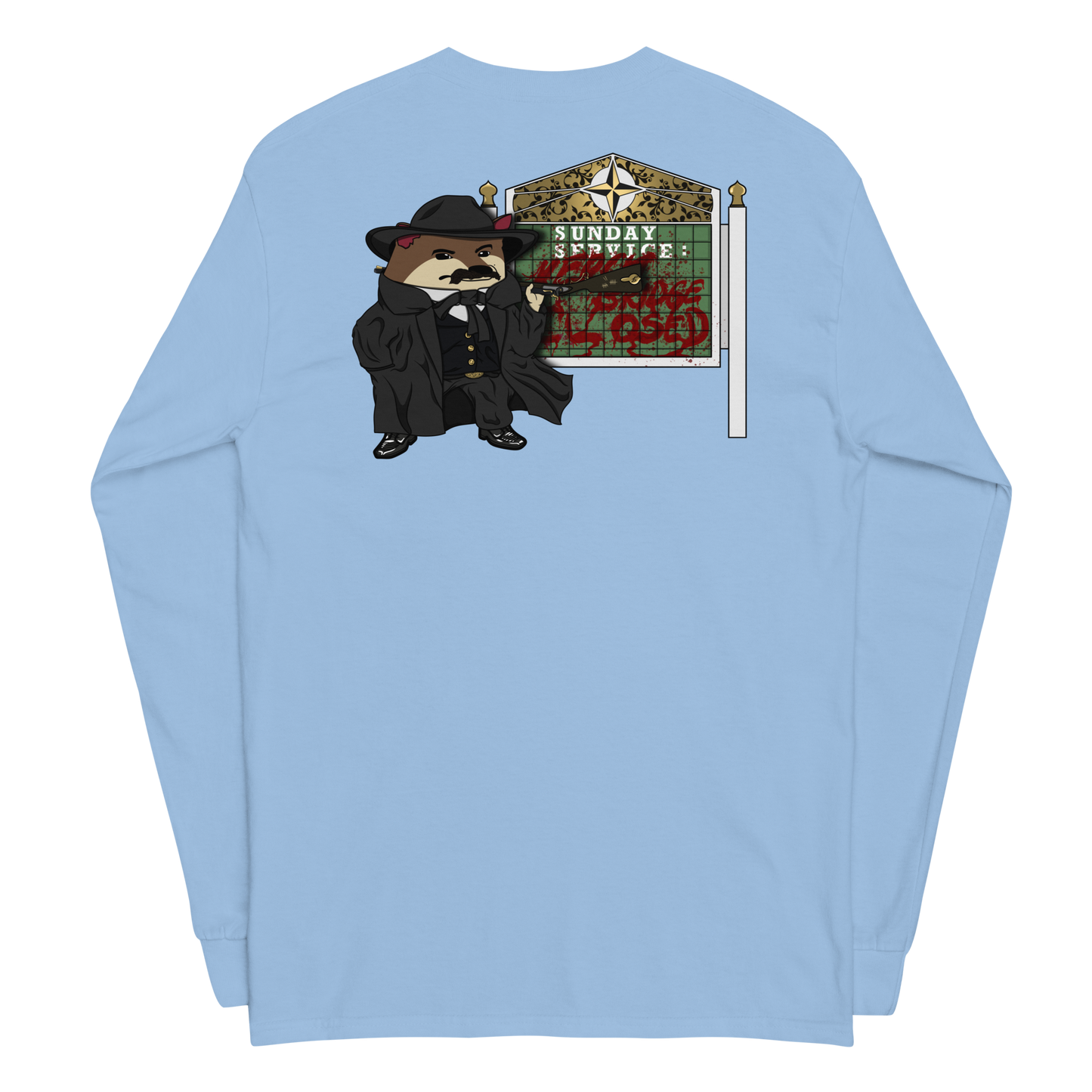 NAFO Bridge's Closed Long Sleeve T-Shirt