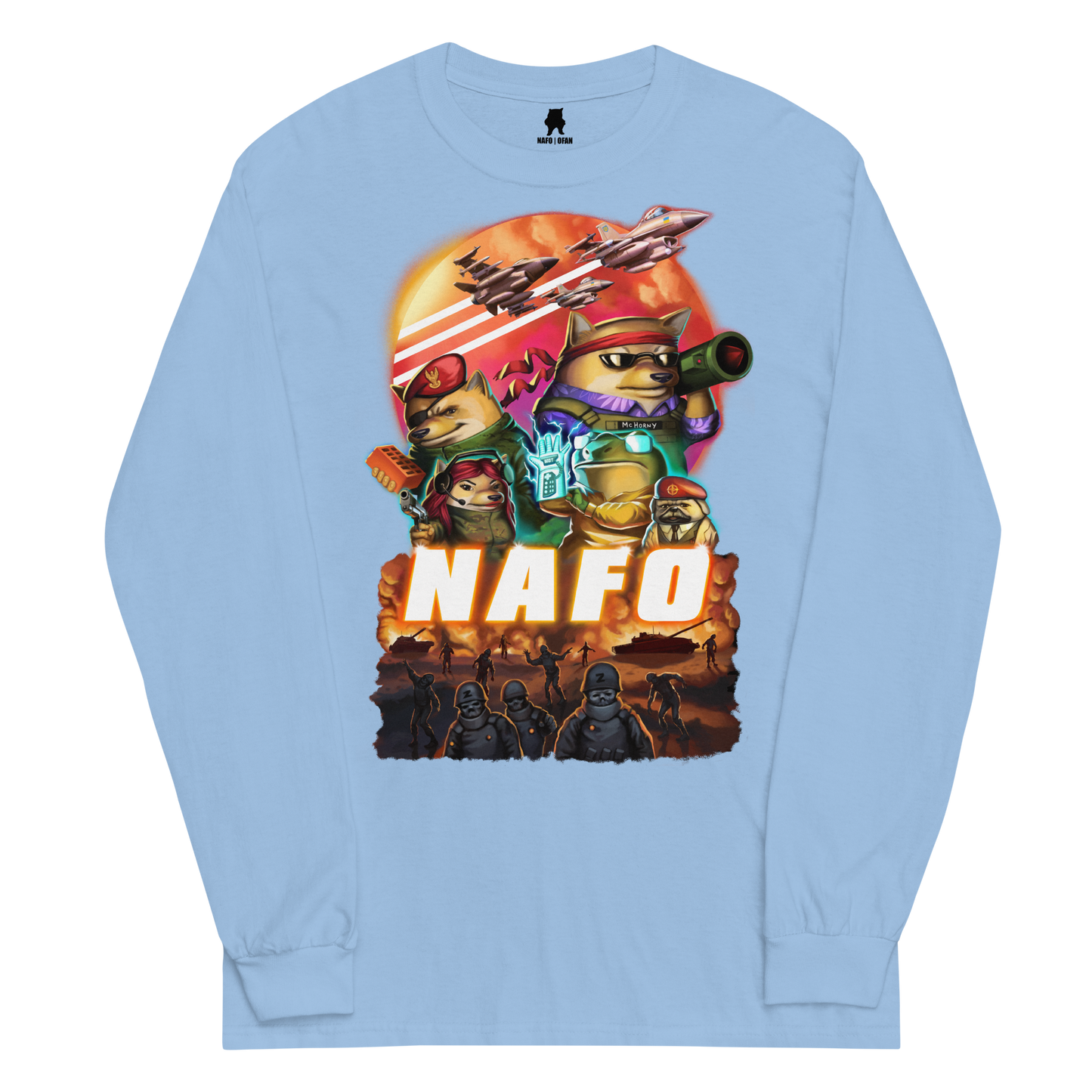 NAFO x Grandpa Yurko NAFO Squad Long Sleeve