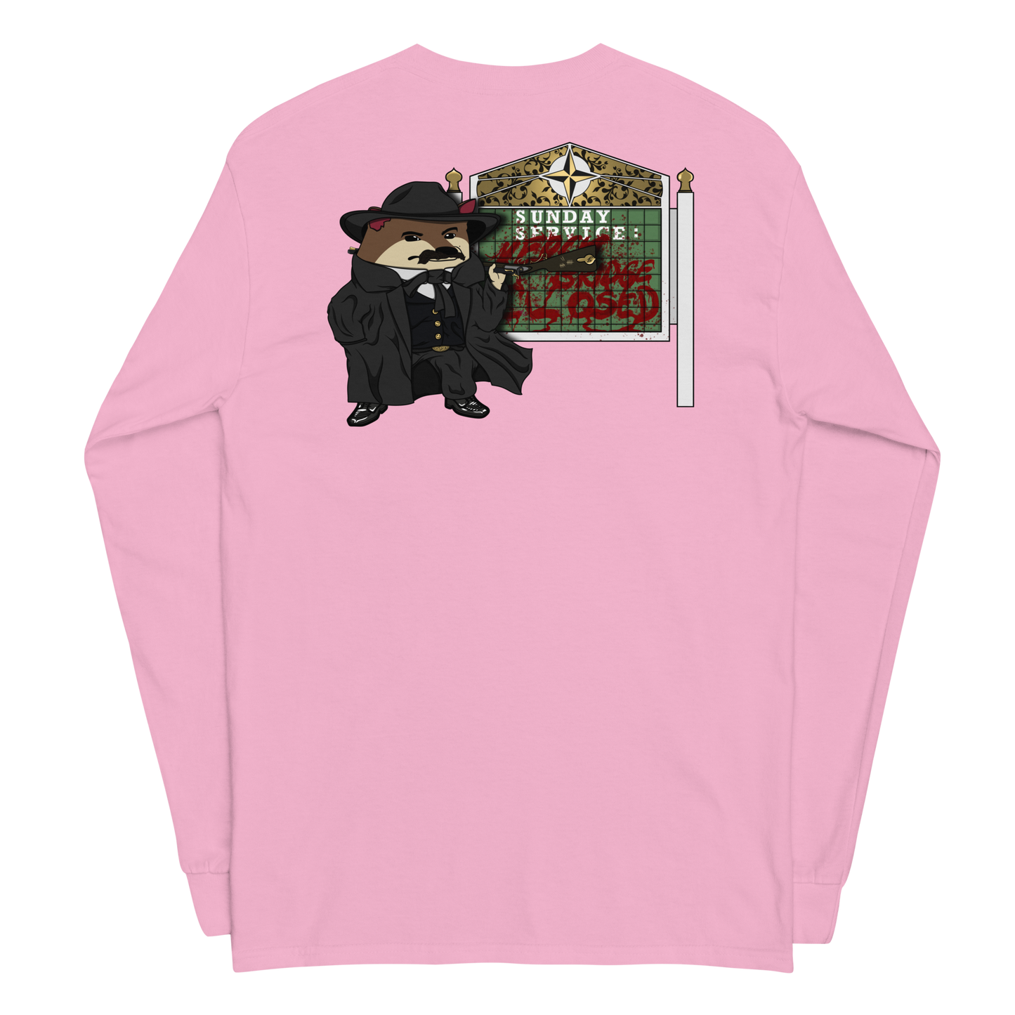 NAFO Bridge's Closed Long Sleeve T-Shirt