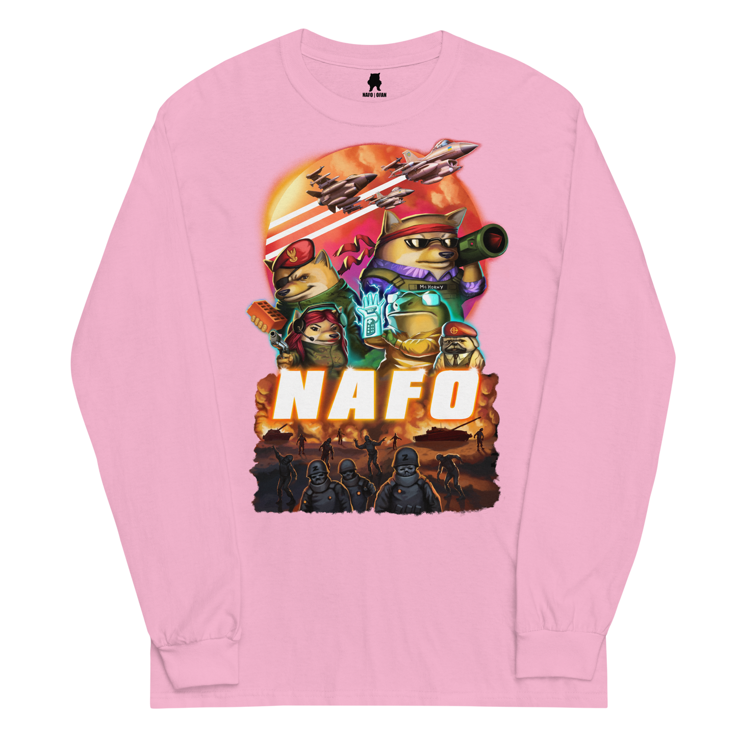 NAFO x Grandpa Yurko NAFO Squad Long Sleeve