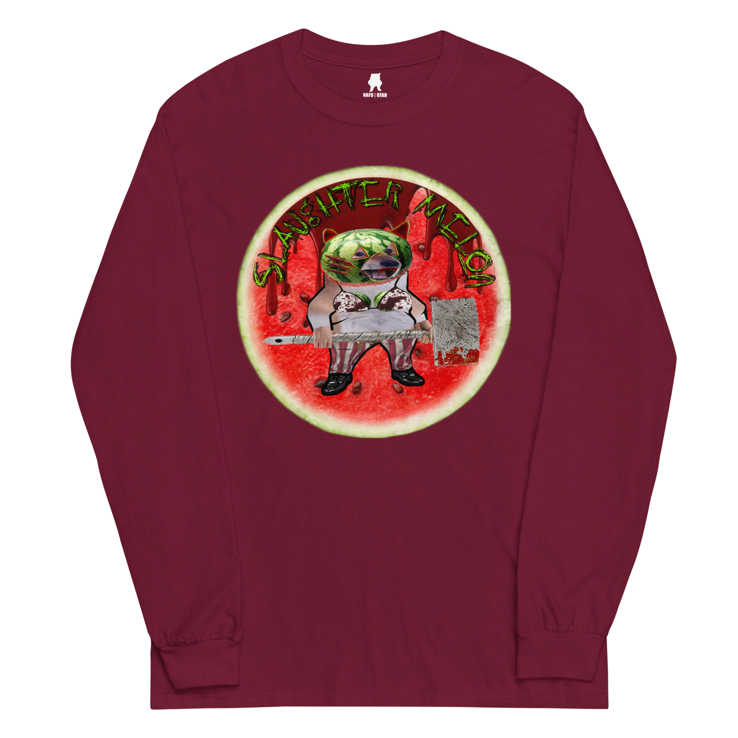 NAFO Slaughter Melon Long Sleeve T-Shirt