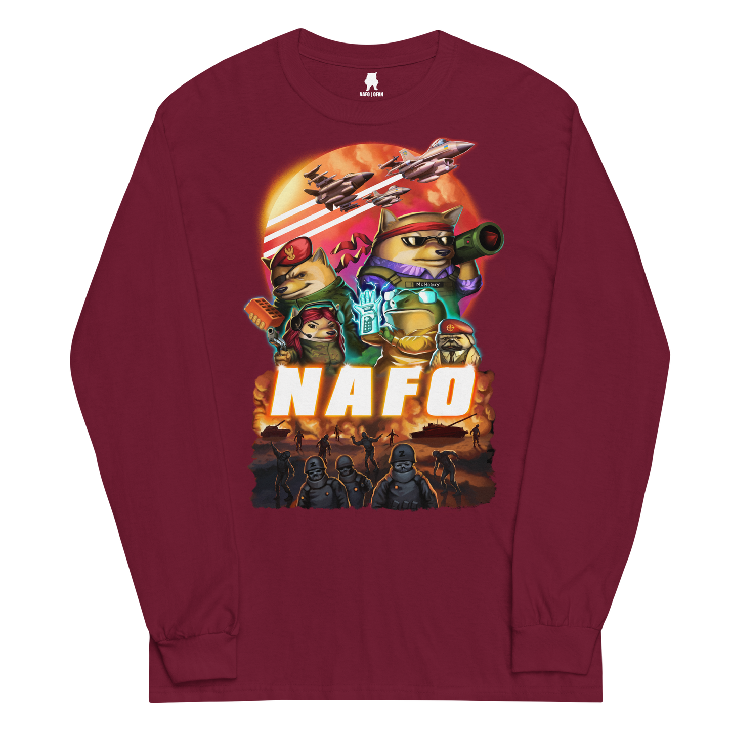 NAFO x Grandpa Yurko NAFO Squad Long Sleeve