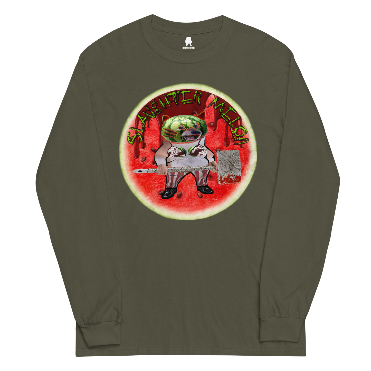 NAFO Slaughter Melon Long Sleeve T-Shirt
