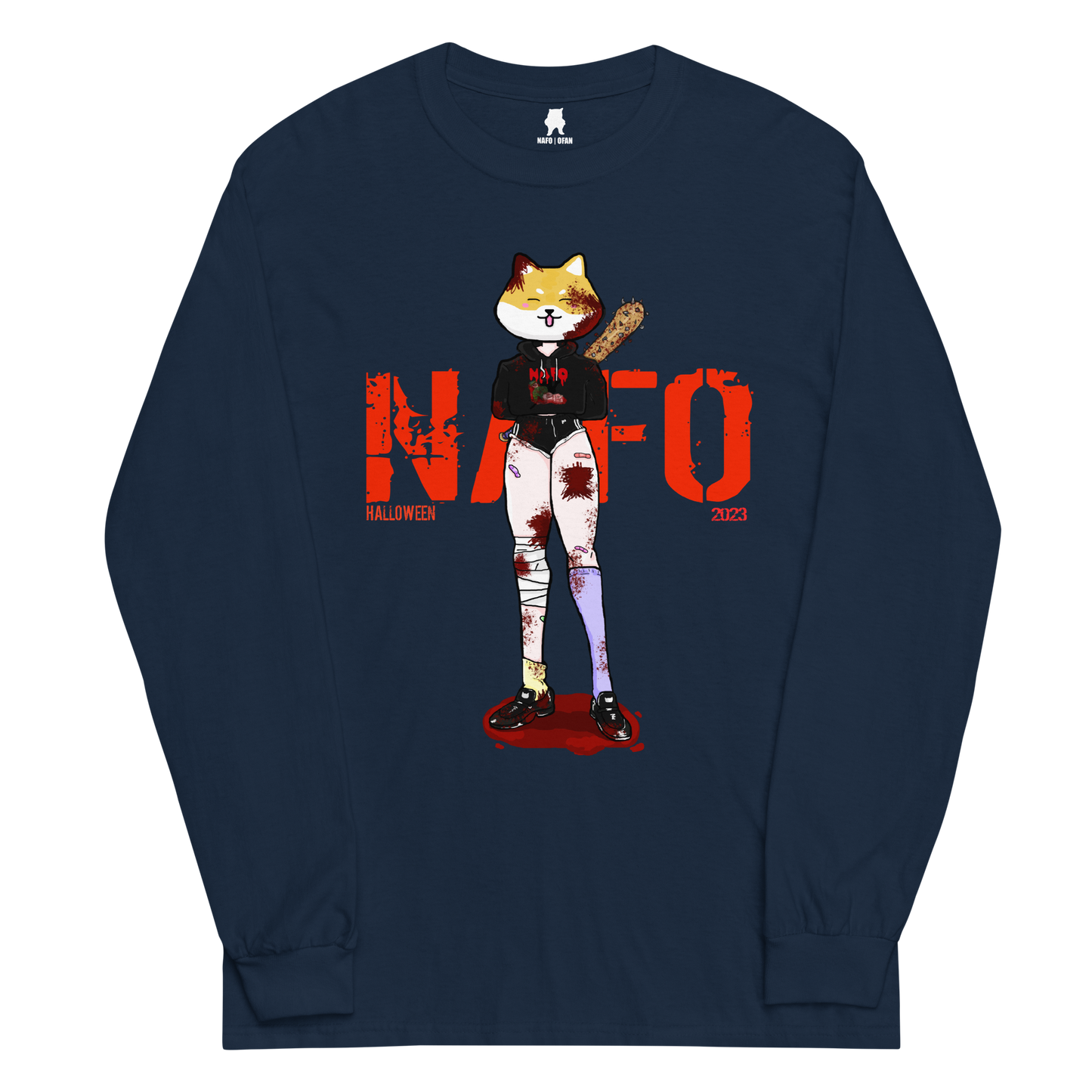 NAFO Take a Swing Long Sleeve T-Shirt