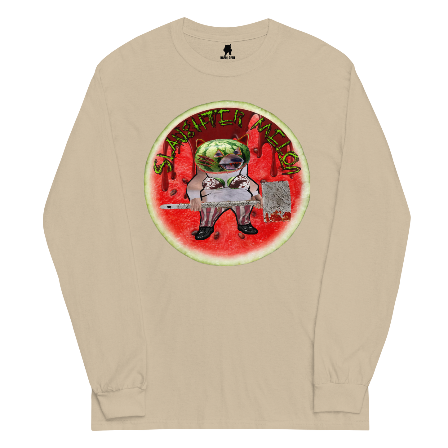 NAFO Slaughter Melon Long Sleeve T-Shirt