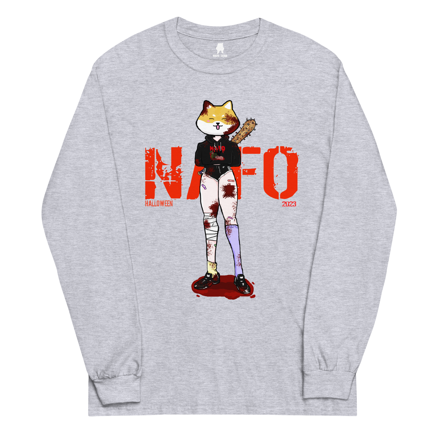 NAFO Take a Swing Long Sleeve T-Shirt