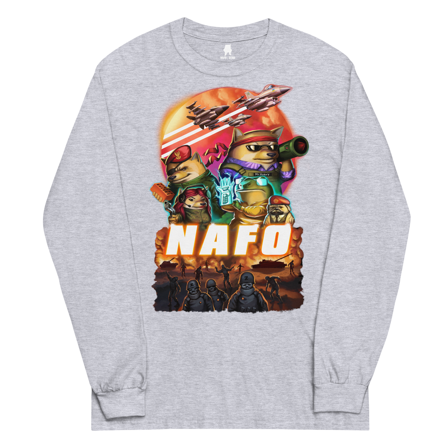 NAFO x Grandpa Yurko NAFO Squad Long Sleeve