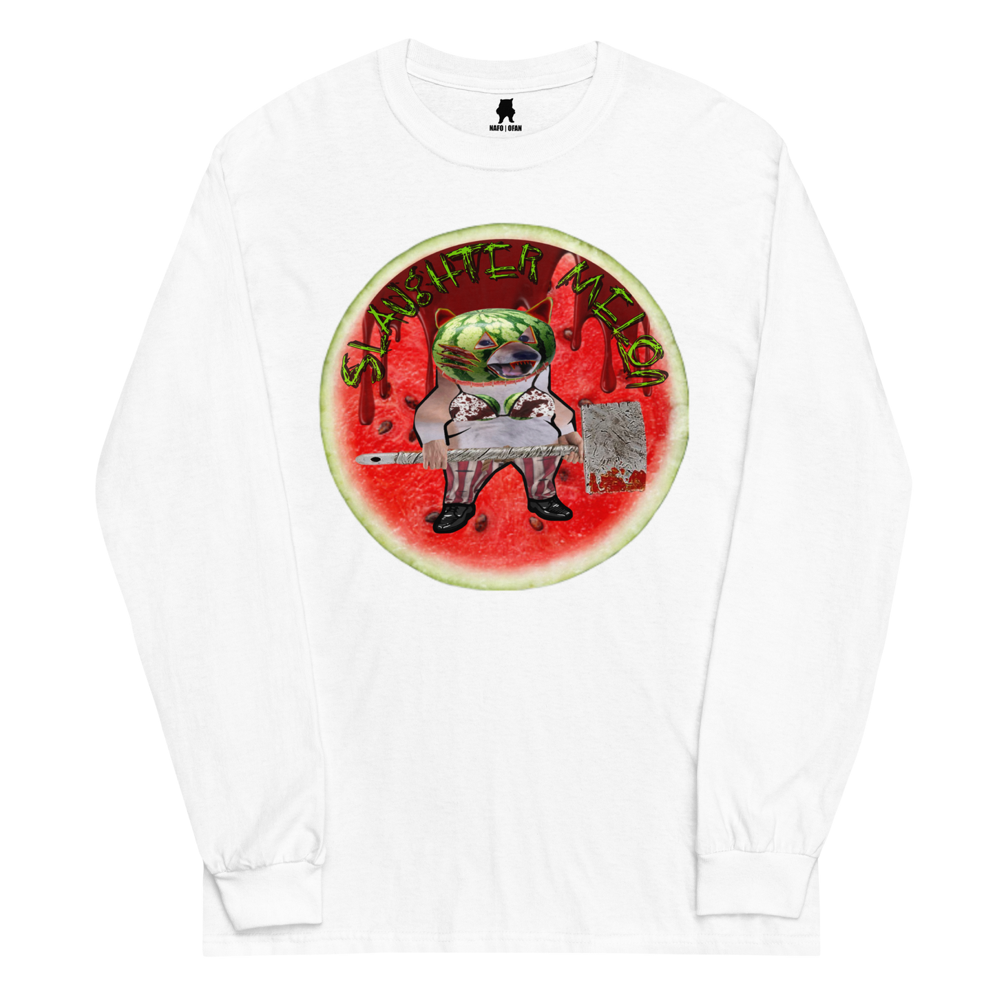 NAFO Slaughter Melon Long Sleeve T-Shirt