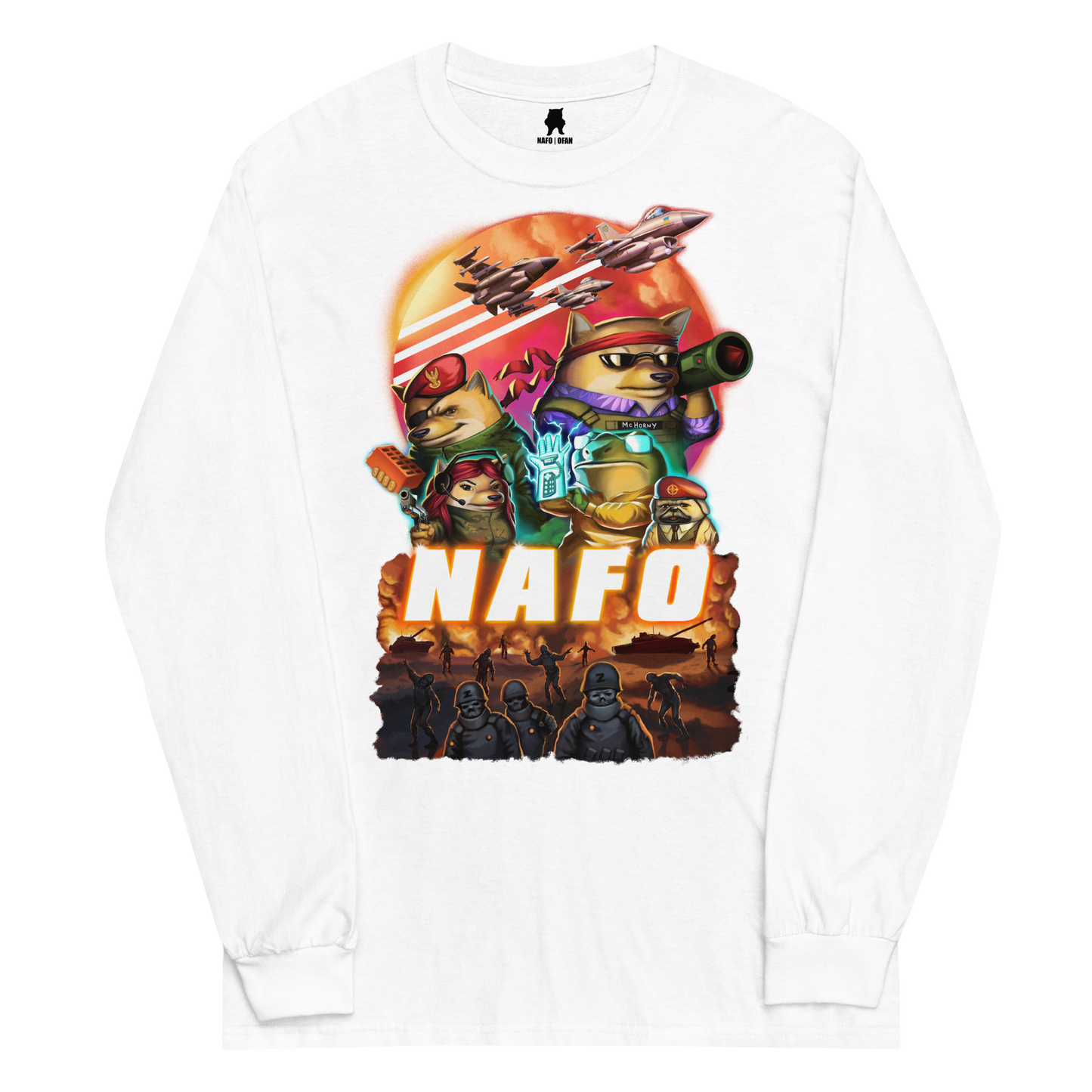 NAFO x Grandpa Yurko NAFO Squad Long Sleeve