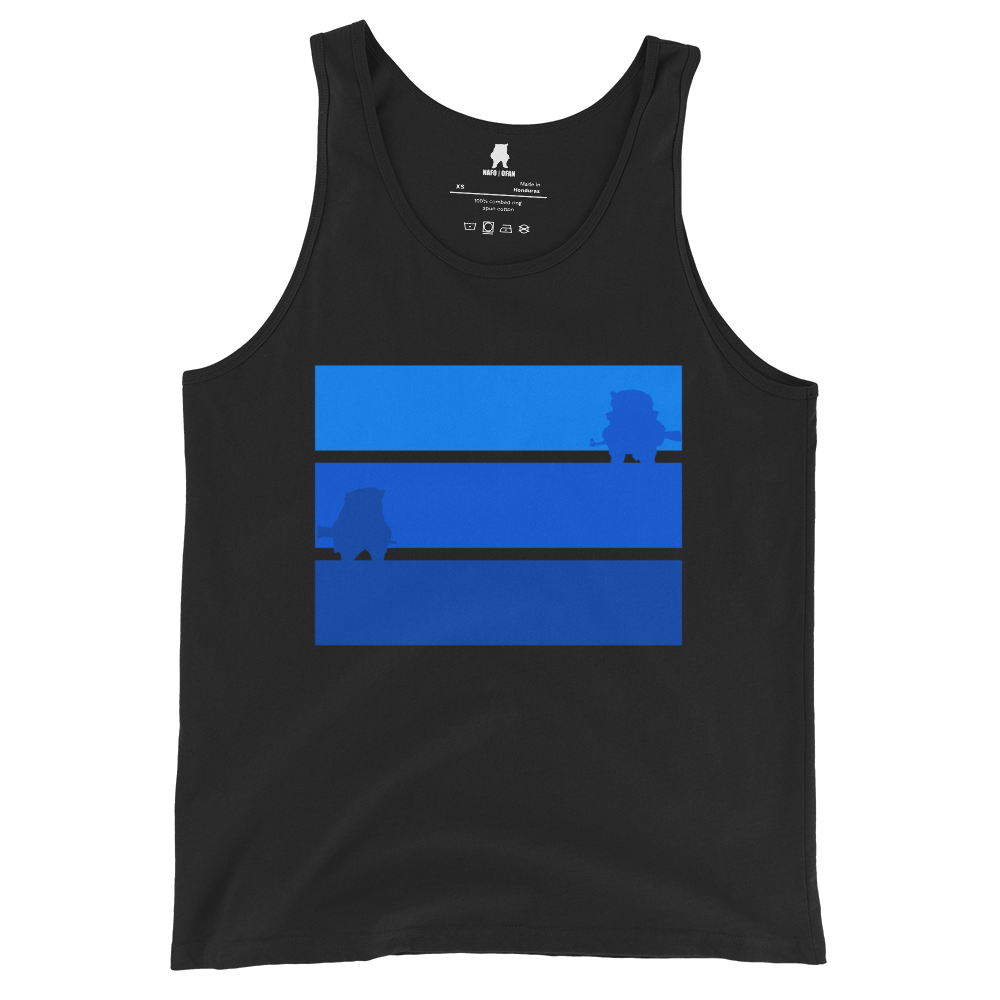 NAFO Blue Gradient Tank Top
