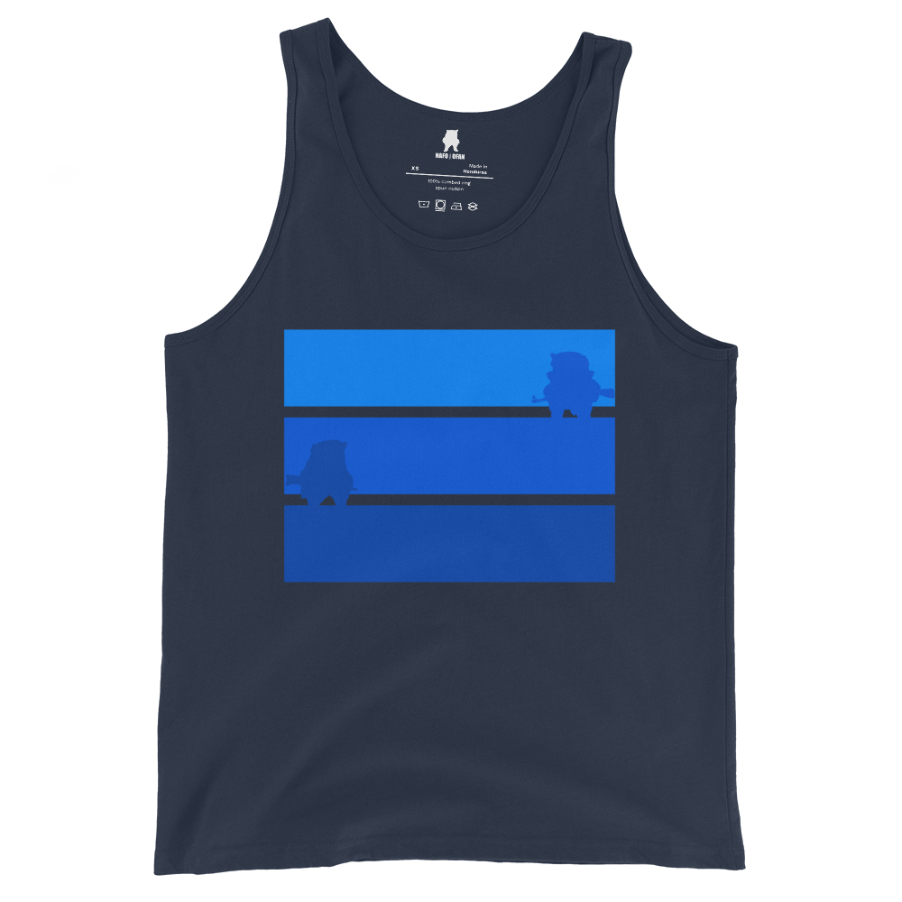 NAFO Blue Gradient Tank Top