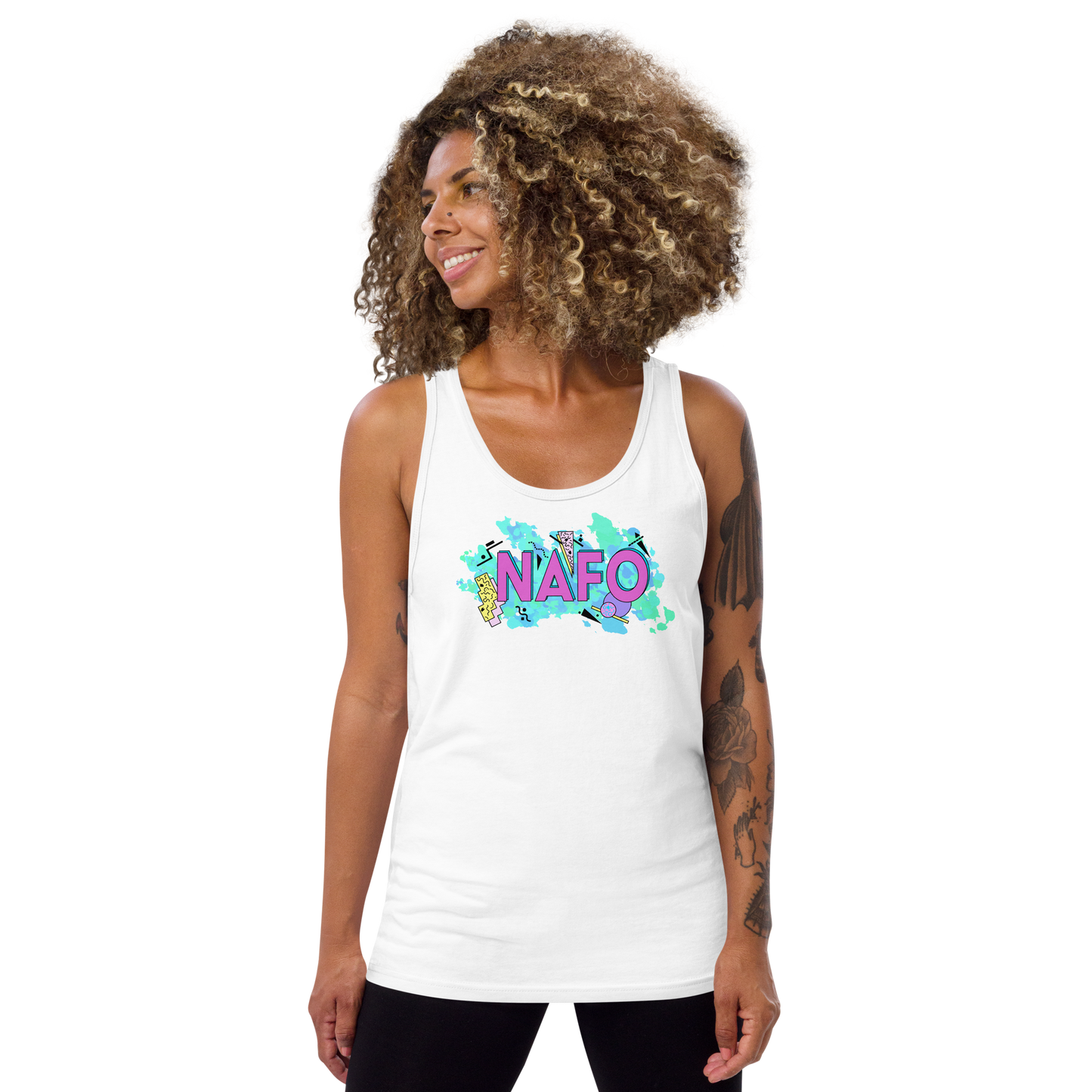 NAFO Retro Tank Top