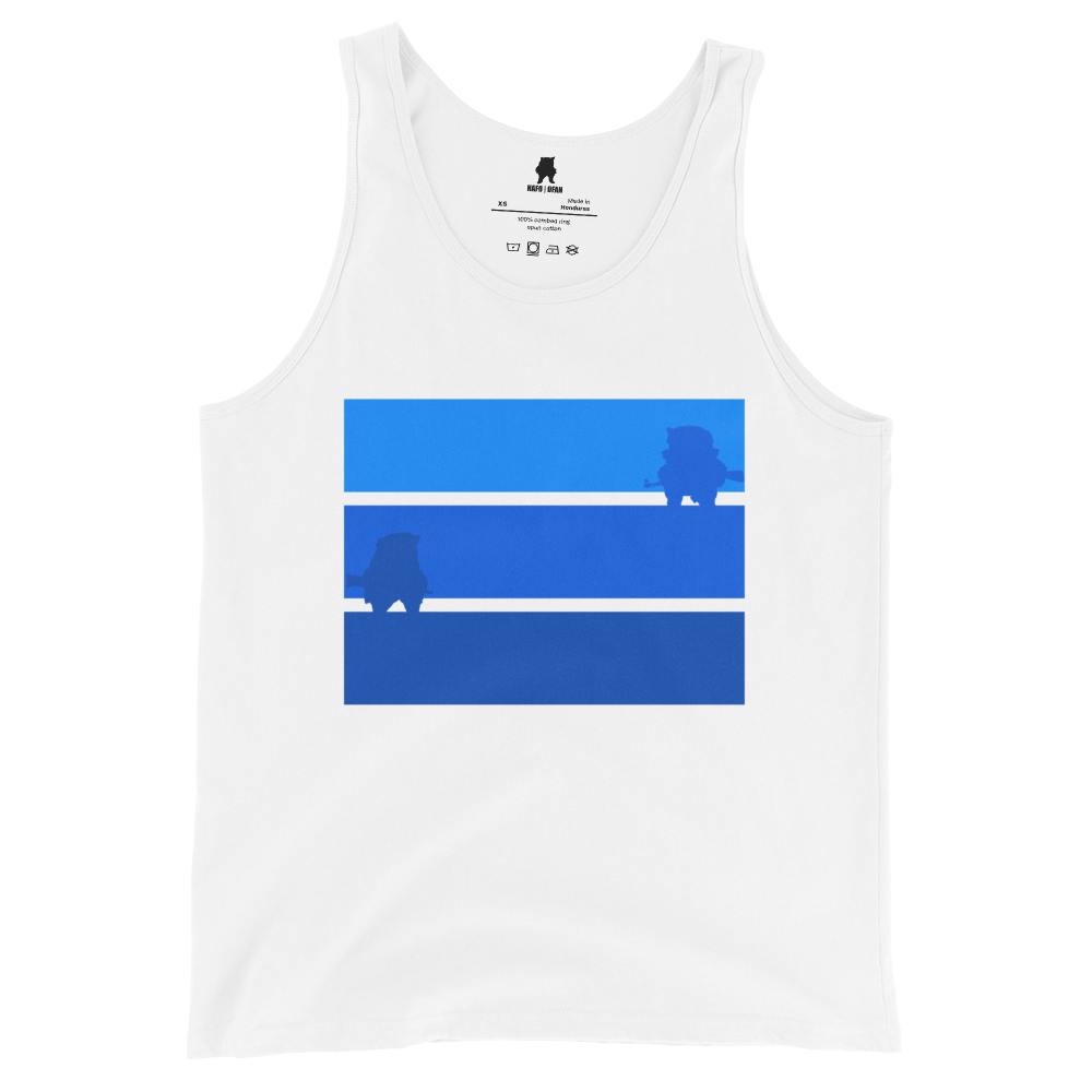 NAFO Blue Gradient Tank Top