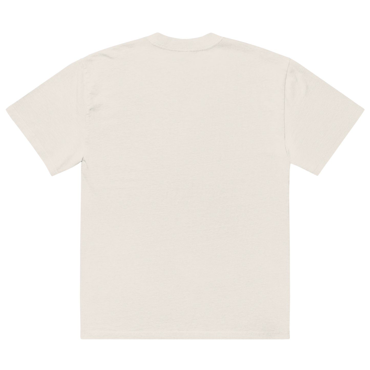 NAFO OFAN Black and White Logo Oversized Faded T-Shirt