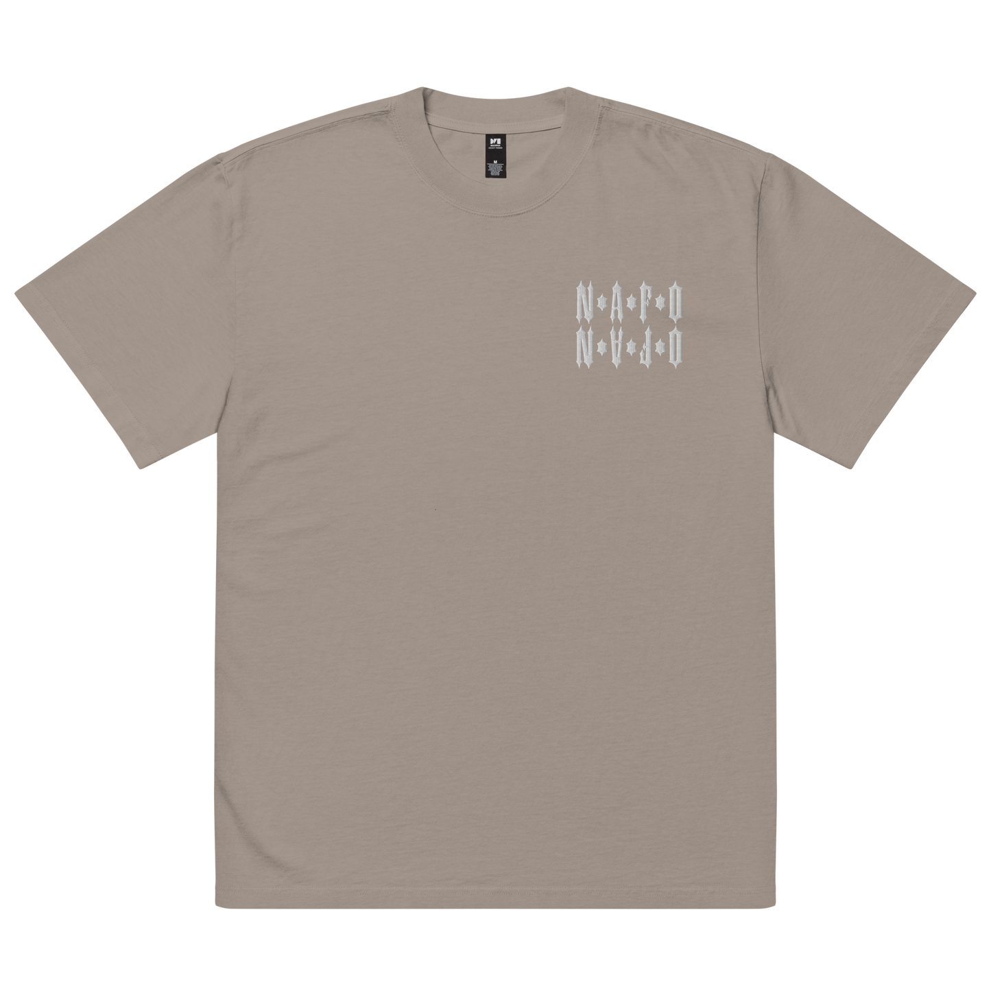 NAFO OFAN Logo Oversized Faded T-Shirt