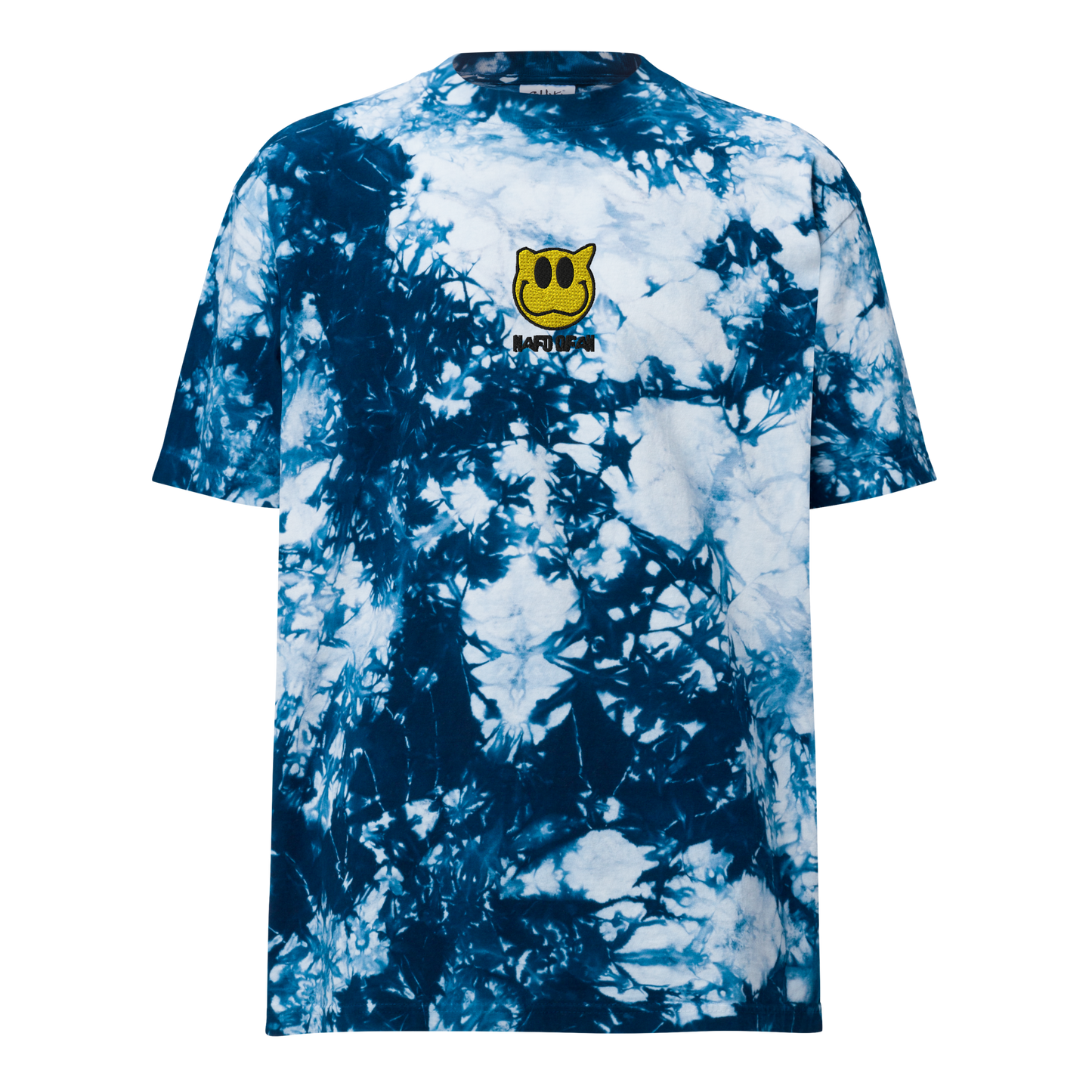 NAFO Trippy Oversized Tie-Dye T-Shirt