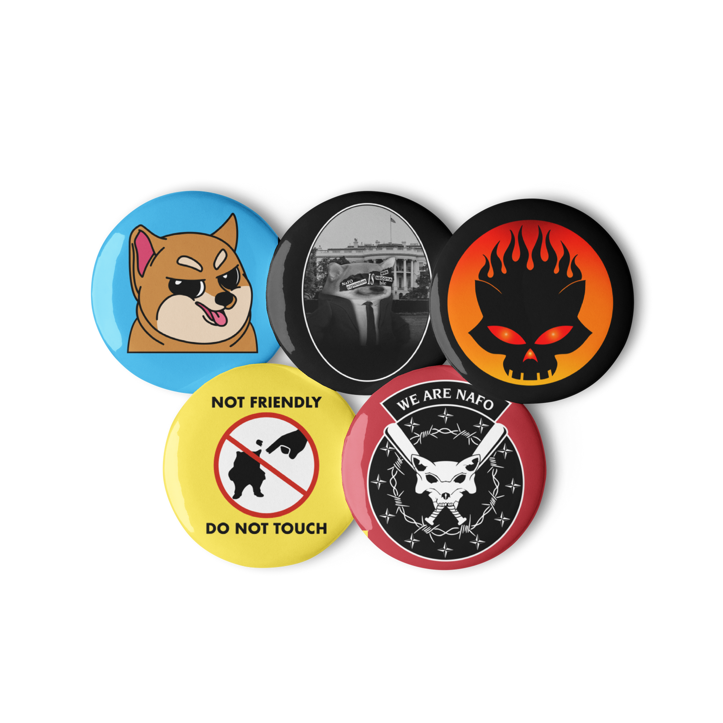NAFO Second Anniversary Pin Set
