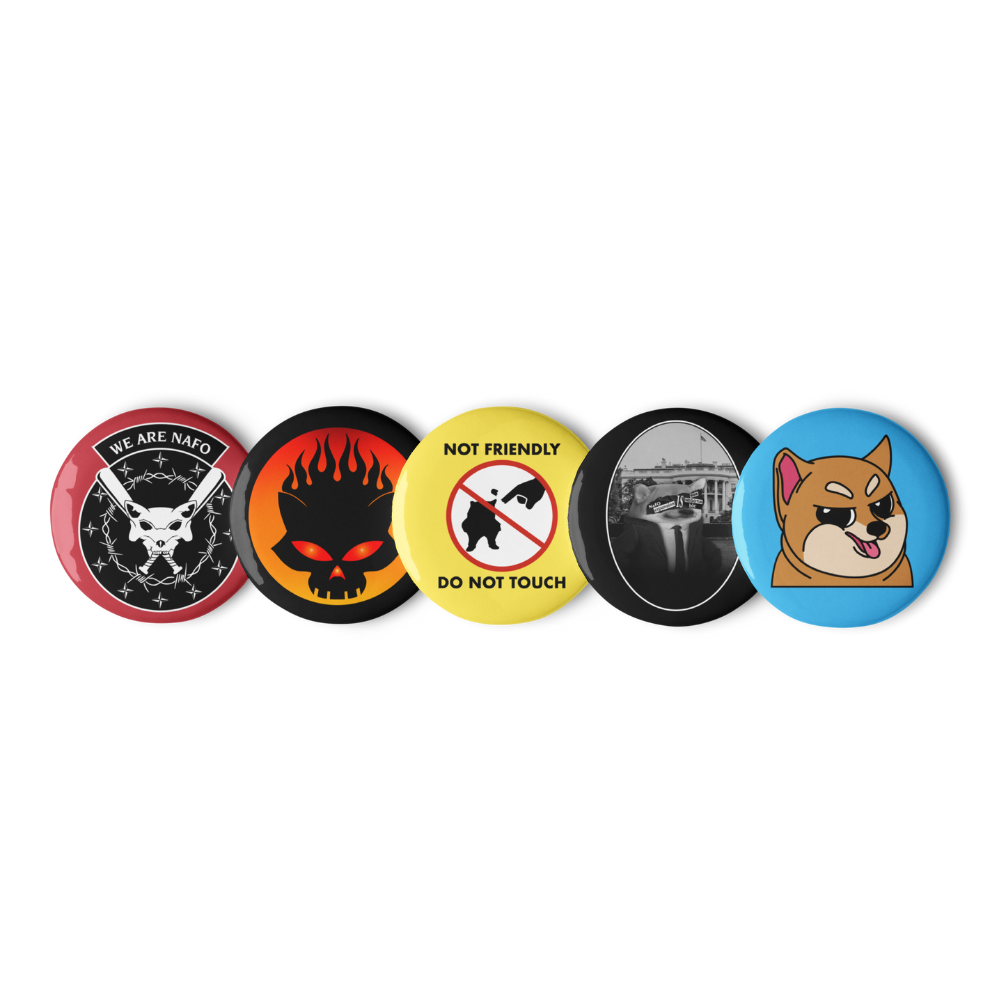 NAFO Second Anniversary Pin Set