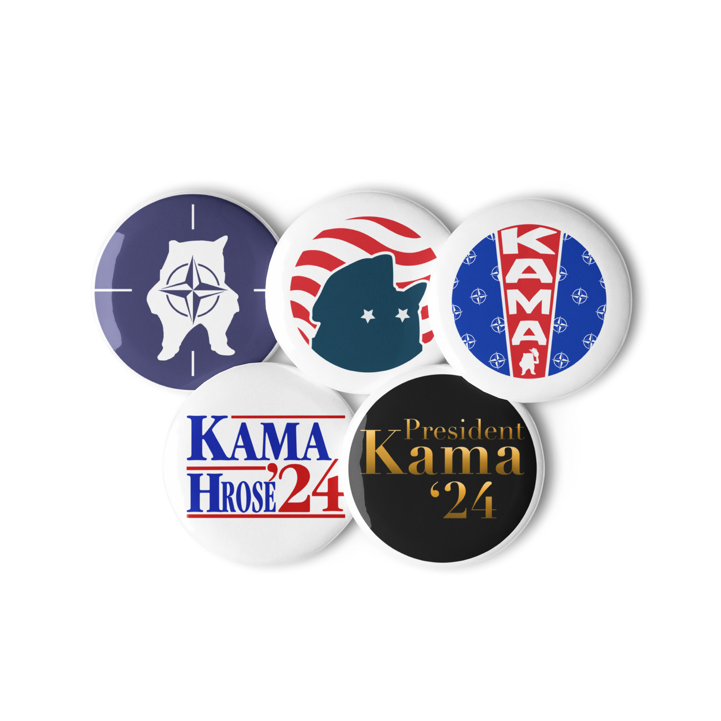 Kama X Hrose '24 Pin Set