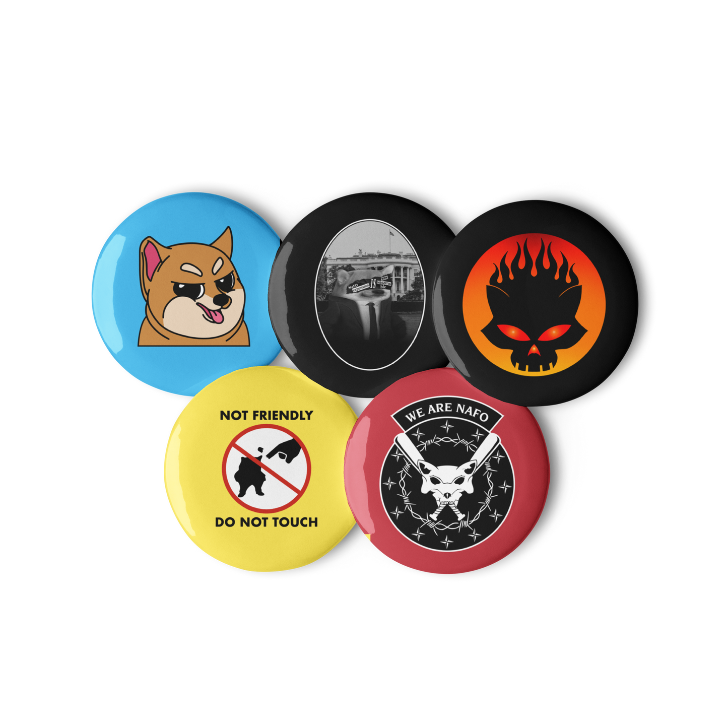 NAFO Second Anniversary Pin Set