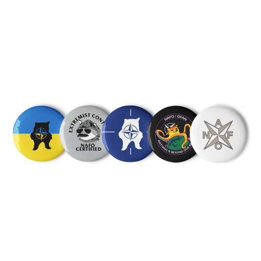 NAFO Button Pin Set