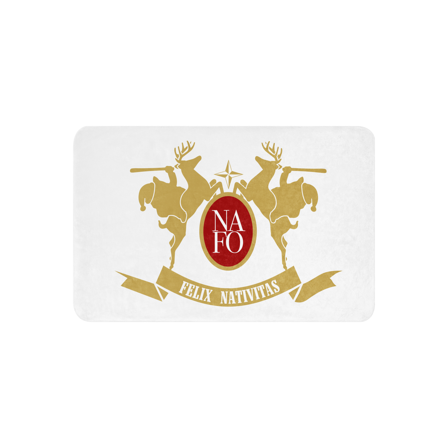 NAFO Felix Nativitas Sherpa Blanket