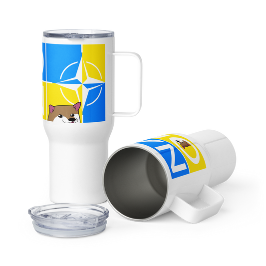 NAFO Anniversary Travel Mug