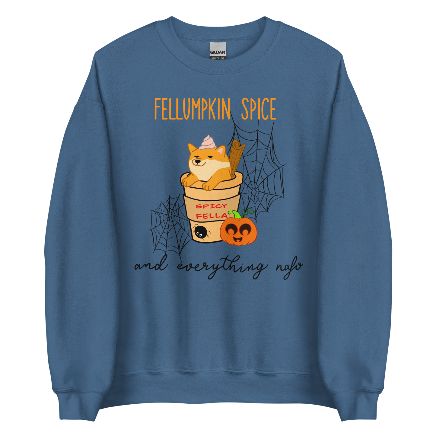 NAFO Fellumpkin Spice Crewneck Sweatshirt