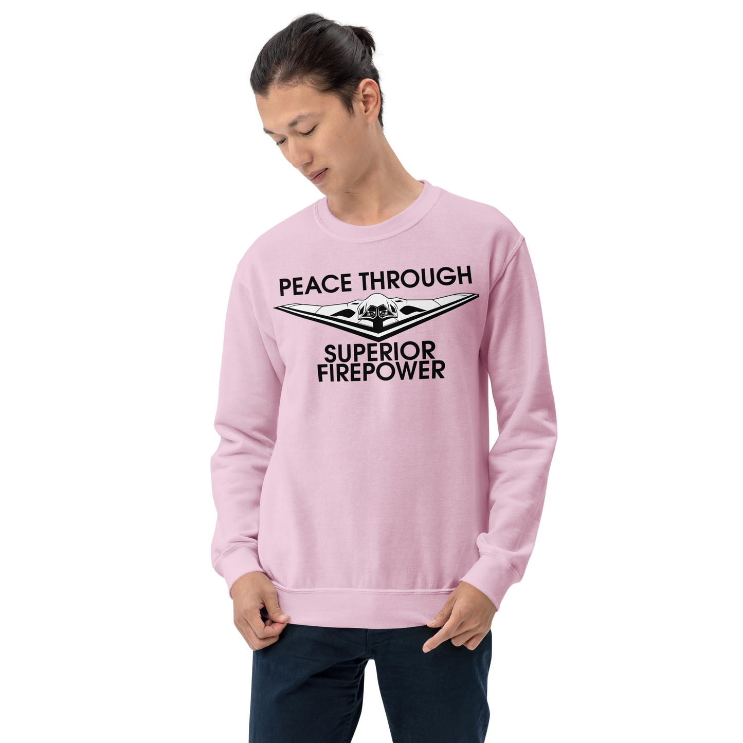 NAFO Peace Through Superior Fire Power Sweatshirt