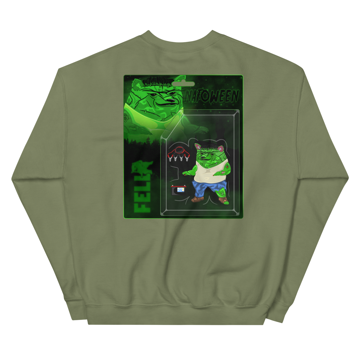 NAFO FrankenFella T-Shirt Crewneck Sweatshirt